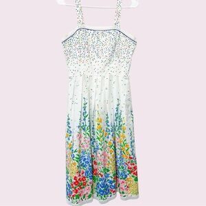 Deadstock 70s vintage Lanz garden dress